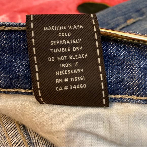 7 For All Mankind Jeans Dojo Bermuda Shorts - Picture 11 of 12